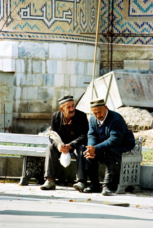 Samarkand - twee mannen voor Bibi Chanoum